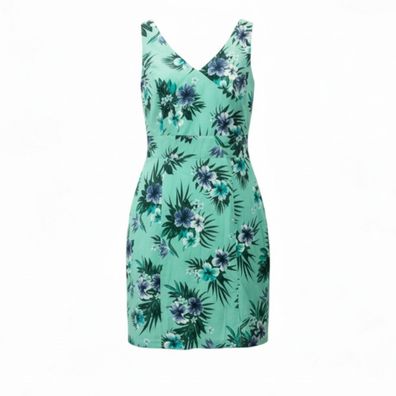 Jack Wolfskin Wahia Tropical Dress Damen Kleid Sommerkleid Blumen