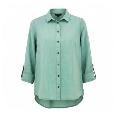 Jack Wolfskin Emerald Lake Shirt Damen Bluse Wanderhemd Baumwolle
