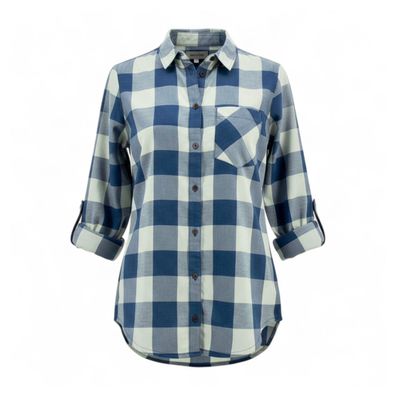 Jack Wolfskin Holmstad Shirt Damen Bluse Wanderbluse langarm