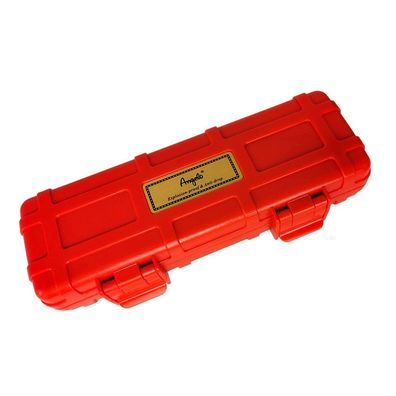 Angelo Zigarrenetui 2er ABS mit Hartschalenkoffer Rot