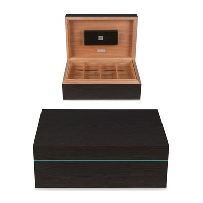 Zino Humidor Z80 Schwarzeiche & Mint für bis zu 80 Zigarren