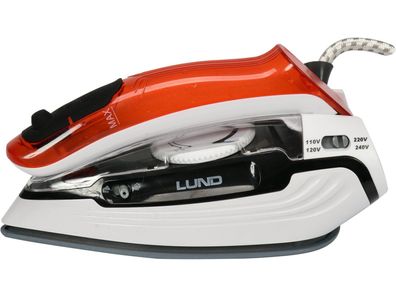 Reisebügeleisen mit klappbarem Griff, 1100W, 110-120V / 220-240V