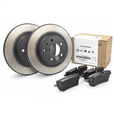 Original Audi Bremsen Set Bremsscheibe Belege hinten A4 A5 A6 A7 Q5 Ø 300mm