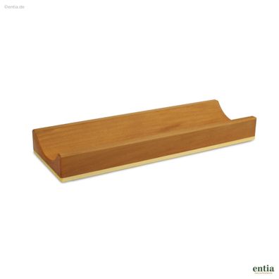 Elegante Stifteschale aus Birnbaum- & Ahornholz