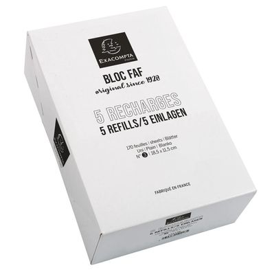Einlage 185x115 5 St. in Pkg blank