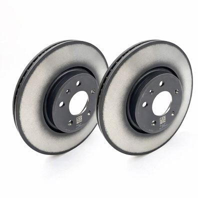 2 Original Audi Bremsscheibe vorne li re A4 A5 A6 A7 Q5 8R0615301F Ø 320mm