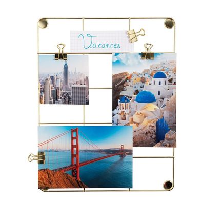 Fototafel Metall 217x281mm golden