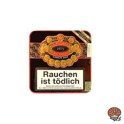 PDR 1975 A. Flores Gran Reserva Corojo 2006 Half Corona Zigarren 5er Schachtel
