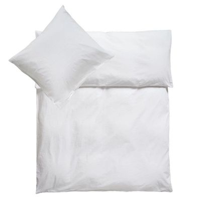 Jersey Kinder Bettwäsche 100x135cm 40x60cm Weiss