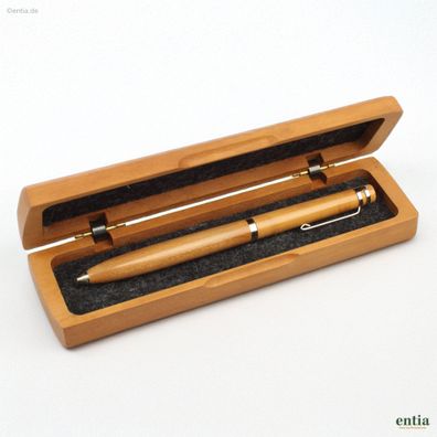 Stiftetui aus Birnbaumholz – Edler Schutz für Ihre Schreibgeräte