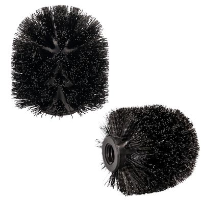 bremermann Bad-Serie SAVONA - Ersatzbürstenköpfe Set, schwarz