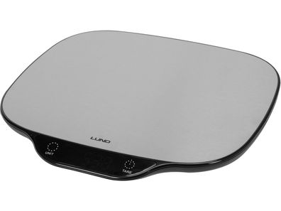 Große Edelstahl-Küchenwaage 27 x 25 cm, 5 kg