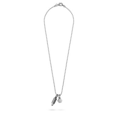 Philipp Plein - PJGGA04NU - Halskette - Herren - BULLET - 60cm
