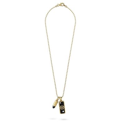 Philipp Plein - PJGGA03NU - Halskette - Herren - BULLET - 60cm
