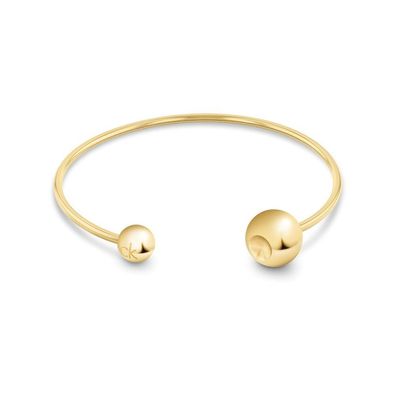 Calvin Klein - 35000787 - Armreif - Damen - gelbgold plattiert - 60x51mm