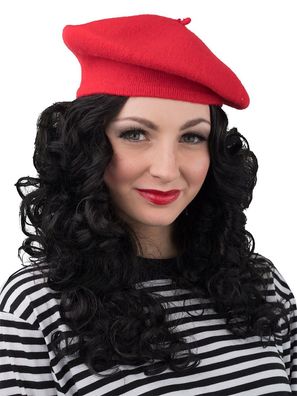 Baskenmütze rot