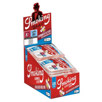 Smoking Filters Slim mit Klebefläche, 10 Packungen à 120 Stück