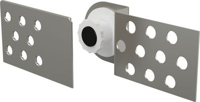 Alcadrain Badewannetür magnetisch (unter Fliesen), Höhe verstellbar