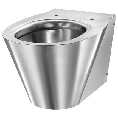 Delabie WC BCN S wandh. Anschl. von hinten Edst. 1.4301 satiniert