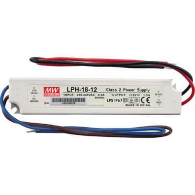 Alcadrain Netzgerät AEZ320 230 V AC/12 V DC/18 W, IP67