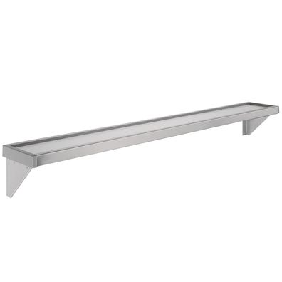KWC Ablage, SATURN, Edelstahl, 1400x138x142 mm, Aufputz