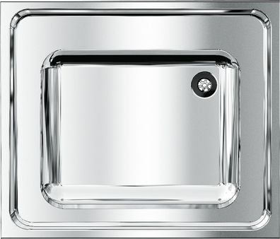 KWC AR Gewerbespüle, MAXIMA, Edelstahl, 700x432x600 mm