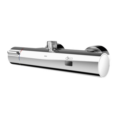 KWC AR Wandbatterie, F5, elek., Thermostat, für Bogen/Duschrohr, Batterie