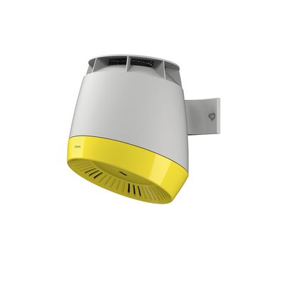 KWC AR Haartrockner, F5, Kunststoff, IR, 280x331x307 mm, Hgrau/Gelb, 230 VAC