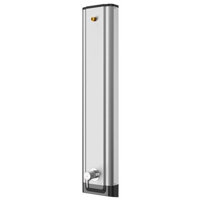 KWC AR Duschpaneel, F5, Edst., Thermostat, EHM, für Duschkopf, Hygieneoption