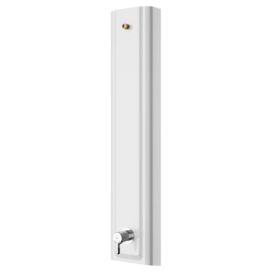 KWC AR Duschpaneel, F5, Miranit, Thermostat, EHM, für Duschkopf, Hygieneoption