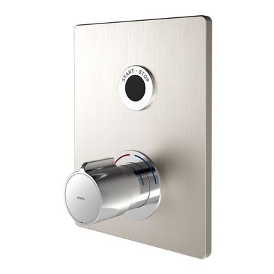 KWC AR Duscharmatur, F5, elek., Thermostat, UP, F-Set, 2xBypass, f. Batt./Netzteil