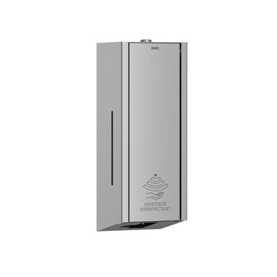 KWC AR Desinfektionsmittelspender, EXOS, elektr., Edelstahl, AP, 120x325x120 mm