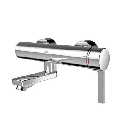 KWC AR Thermostat-Wandbatterie, F5, EHM, Schwenkauslauf, 255 mm, Option C-Modul