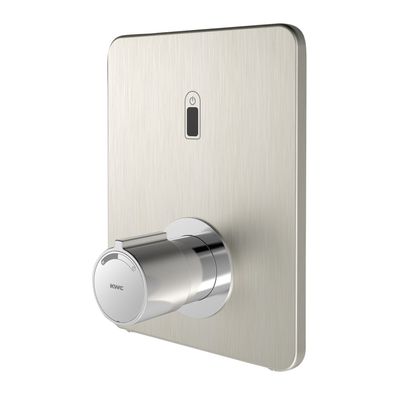 KWC AR Duscharmatur, F3, elek., Thermostat, UP, Fertigbauset, f. Batt./Netzteil