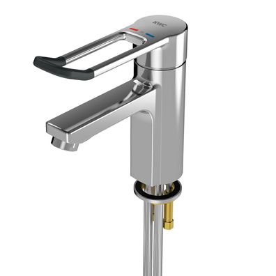 KWC AR Thermostat-Standbatterie, F5, EHM, 125 mm, langer Hebel, Hygieneoption