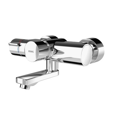 KWC AR Wandbatterie, F5, hydr., Thermostat, Schwenkauslauf, 195 mm, für C-Modul