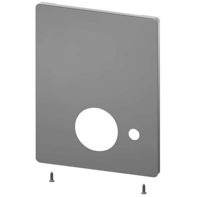 KWC Edelstahlabdeckplatte, F5, 190x245 mm, für Entleerung, 2030045477