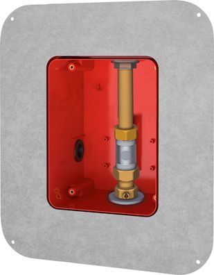 KWC AR Rohbauset, F5, Systembox R5, duschen, o. Mischung, f. F-Set DN20, Klebefl