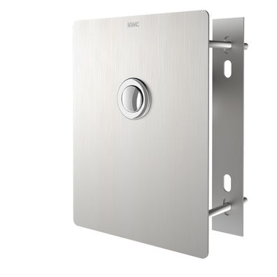 KWC AR Durchgangsventil, F3, hydraulisch, o. Mischung, Hinterwandmontage, duschen