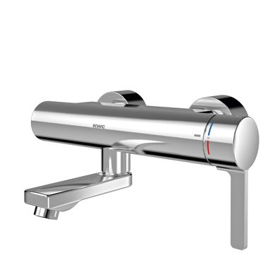 KWC AR Thermostat-Wandbatterie, F5, EHM, Schwenkauslauf, 215 mm, Hygieneoption