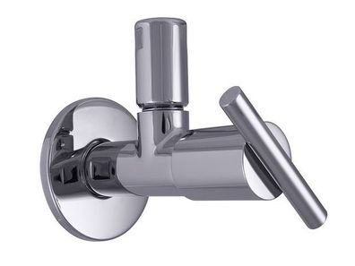 JS DESIGN-TEC Eckventil, N. Selbstd SPARTA, 1/2", Hochglanz CHROM, DVGW