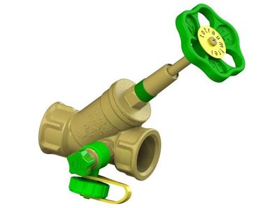 JS KFR-VENTIL, Muffenanschluss M. ENTL., T. SP., N25,1", R-MS, VGW