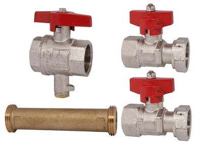 JS Einbausatz1 F. WMZ, BEST. AUS: 1xPASSSTCK,3xKUGELH., N15, L110MM