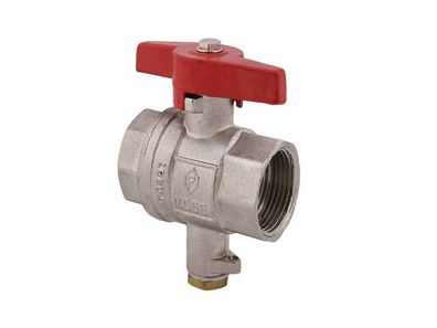 JS Kugelhahn M. Messfuehleranschl. M10x1, N20, GxIG,3/4"