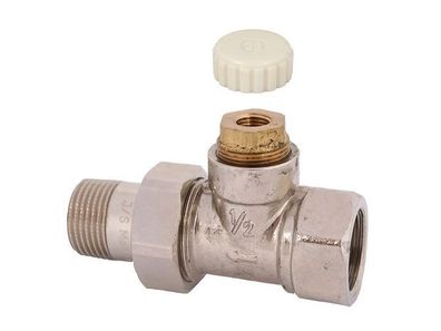 JS Heizkoerperverschraubung MUFFE DURCHG-F., CHWER, N15,1/2", ERN