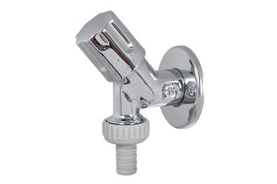 Schlösser Armaturen Geraeteschraegsitzventil, SV Designgriff, DN15, 1/2", POL. VERCHR