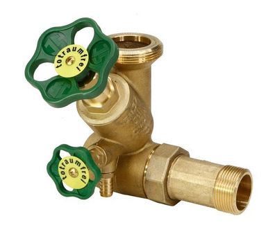 JS Abzweig-t-ventil, Freistrom N. ST. SP., N32, ING.1 1/4", B.A.2"