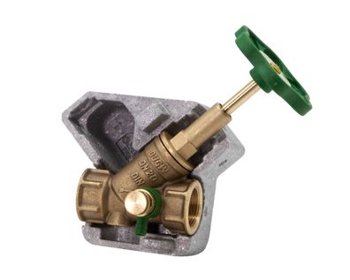 JS Freistromventil, Muffenanschl. M. ENTL., TEIG. SP., . DS, N20, VGW