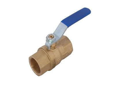 JS Kugelhahn, SCHWER, DN50, 2" BL 126MM, T-GR. BLAU, S-BLANK, VGW