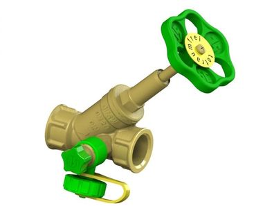 JS Freistromventil, Muffenanschl. M.E., T. SP., N20,3/4", R-MS, VGW